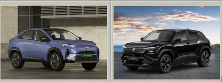 maruti-vitara-comparison-with-tata-pic मारुति की पहली इलेक्ट्रिक कार ने लांच होते ही कैसे मचाया ‘तहलका’, Maruti E Vitara की सारी ख़ूबिया, खामियां जान लीजिए, ख़रीदने में फायदा है या नुकसान ?